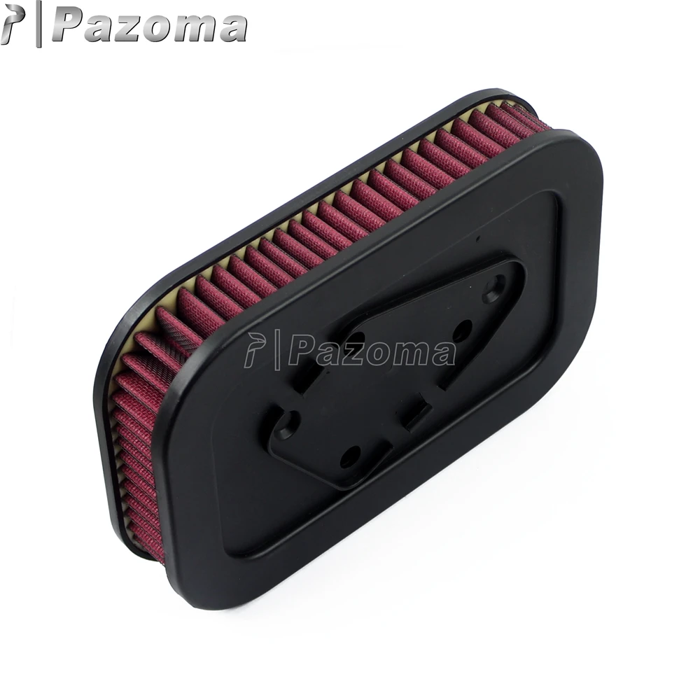 Красные воздушные фильтры для двигателя Harley Sportster 883 1200 2004-2013 очистки воздуха