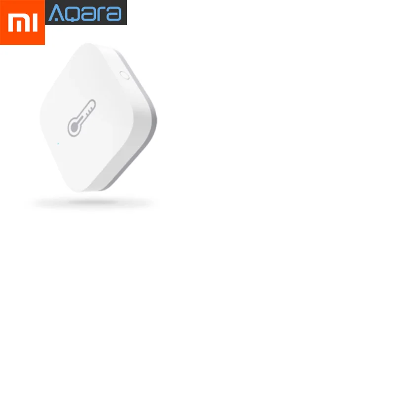 1Pcs Xiaomi Aqara умный датчик температуры и влажности воздуха датчик окружающей среды работает с Android IOS Mijia APP управление - Цвет: 1Pcs