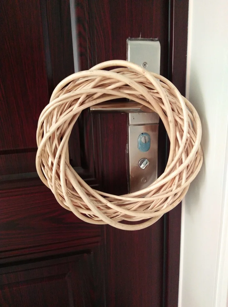 Праздничное украшение плетеная гирлянда толстая|willow wreath|christmas ornament wreathwreath christmas |
