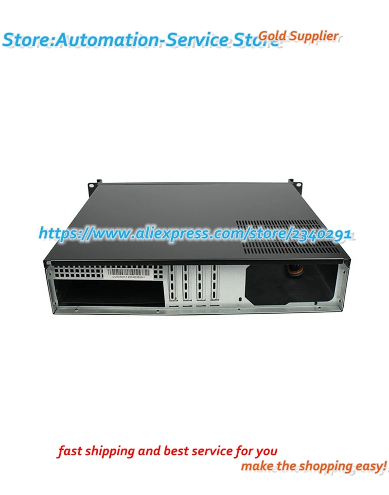 2U 239L-1 CASE Industrial Control Equipment Chassis Aluminum Server Panel Support ATX Motherboard PC Power Supply | Электроника