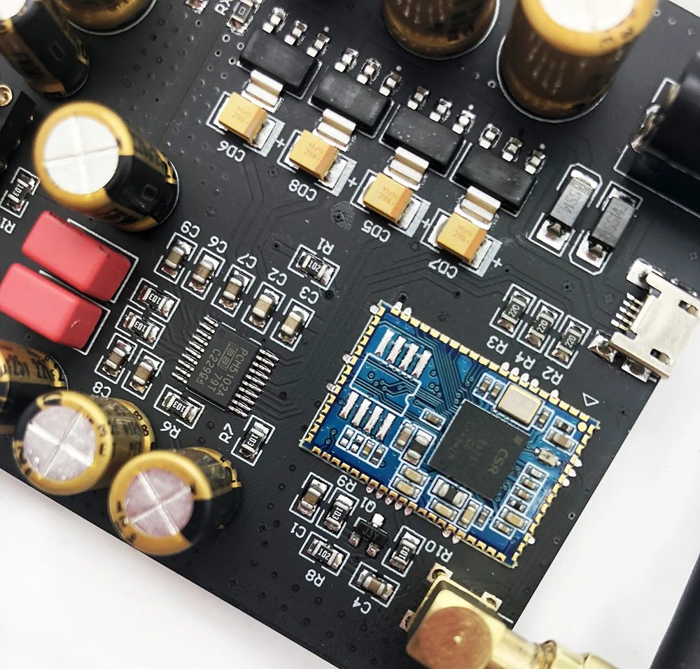 Lusya APTX HD беспроводной 5,0 Bluetooth приемник плата CSr8675+ PCM5102A ies DAC декодер плата поддержка 24 бит с антенной A2-001