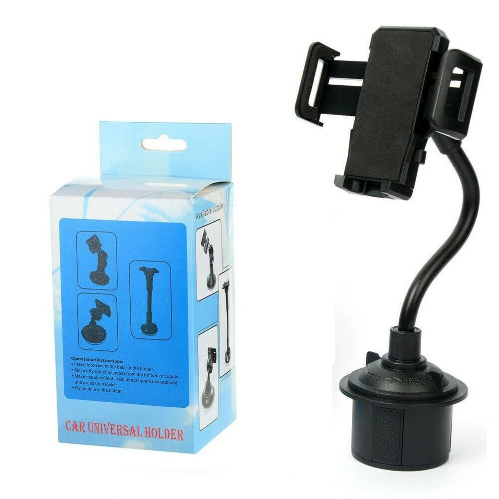 

Car Phone Holder Universal 360 Degree Car Water Cup Holder Navigation Phone Stand Mount Adjustable Auto Cell Phone Holder