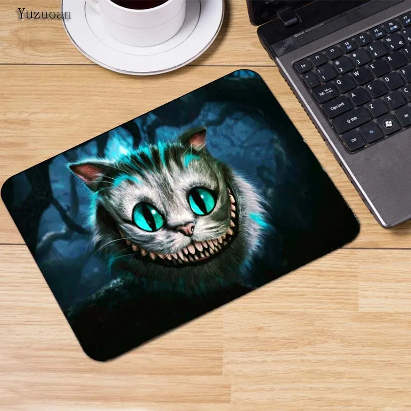 YuzuoanCute Кот аниме компьютерная Милая кошка игровая коврик для мыши подарок
