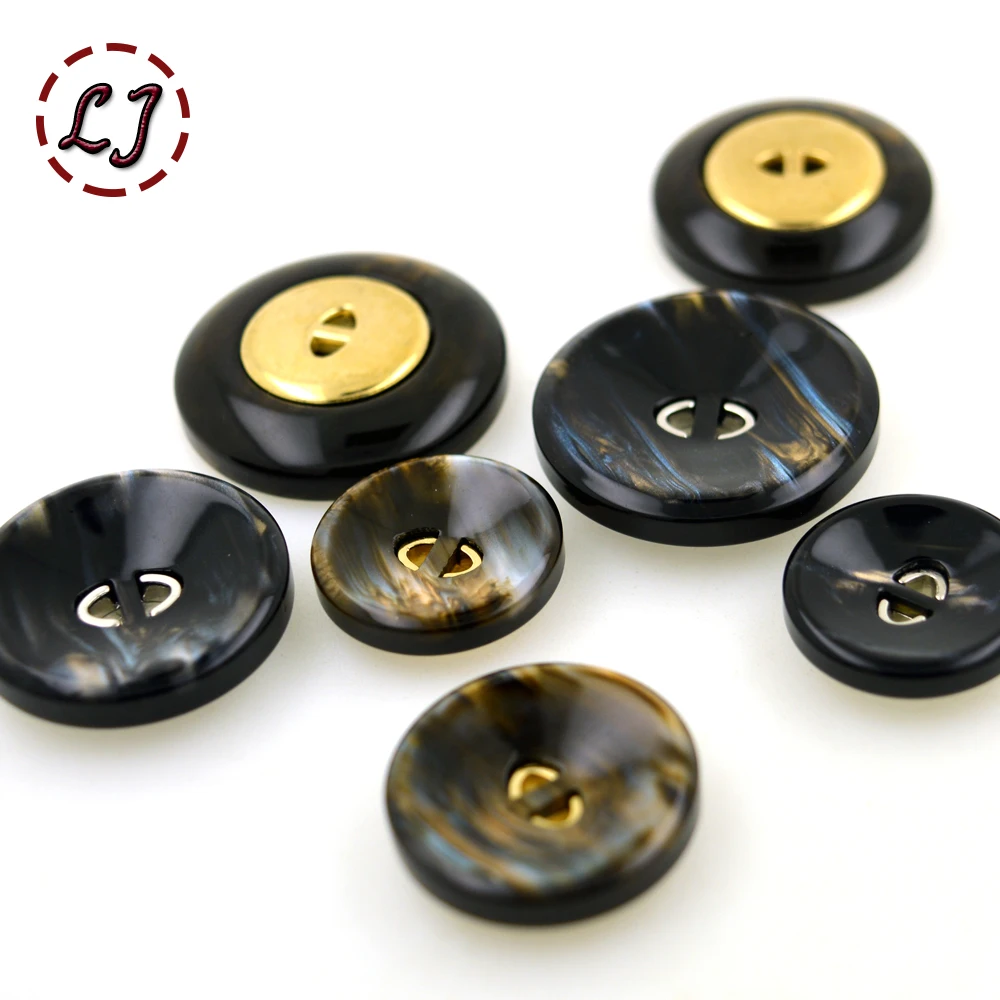 10 шт./лот новый стиль модная Высококачественная пуговица из смолы ткань швейная