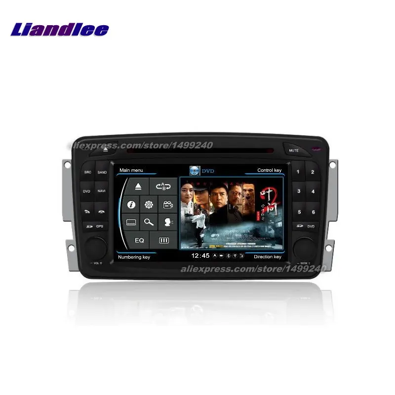 Liandlee 2 Din Автомобильный Android для Mercedes Benz A W168 1997 ~ 2004 радио GPS карты навигатор плеер HD