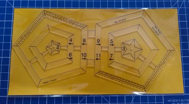 

Professional drawing ruler,DIY Tools,pentagon patchwork ruler,Patchwork aligned our feet,cutting ruler