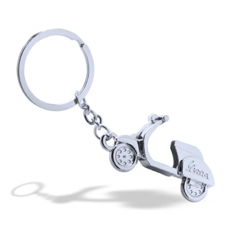 

Брелок для ключей Женский, Модный креативный металлический брелок с подвеской в виде мотоцикла, ювелирное изделие