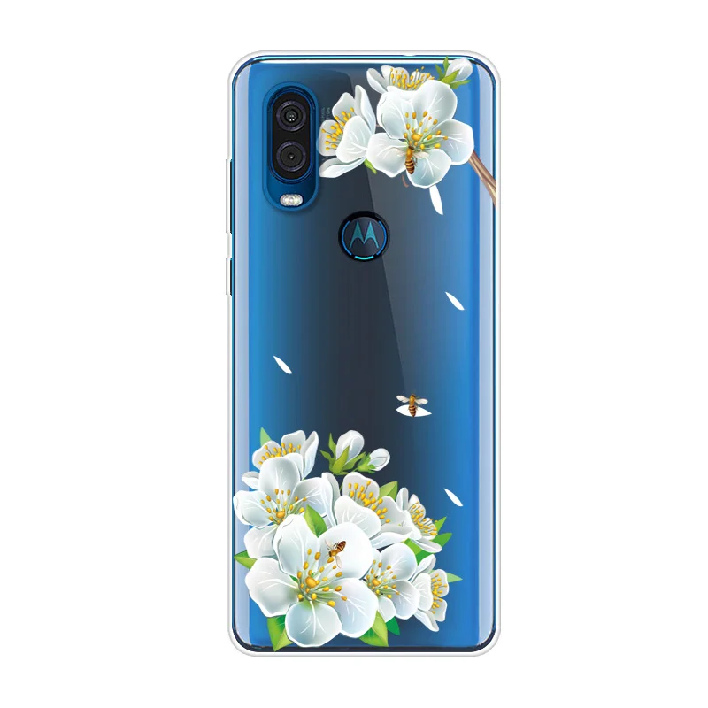 Силиконовый чехол для Moto One Vision Motorola мягкий телефона из ТПУ MOTO XT1970|Бамперы| |