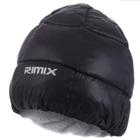 rimix winter warm down hat weight outdoor sport cap comfortable protective antifreeze for skiing climbing hiking snowboarding