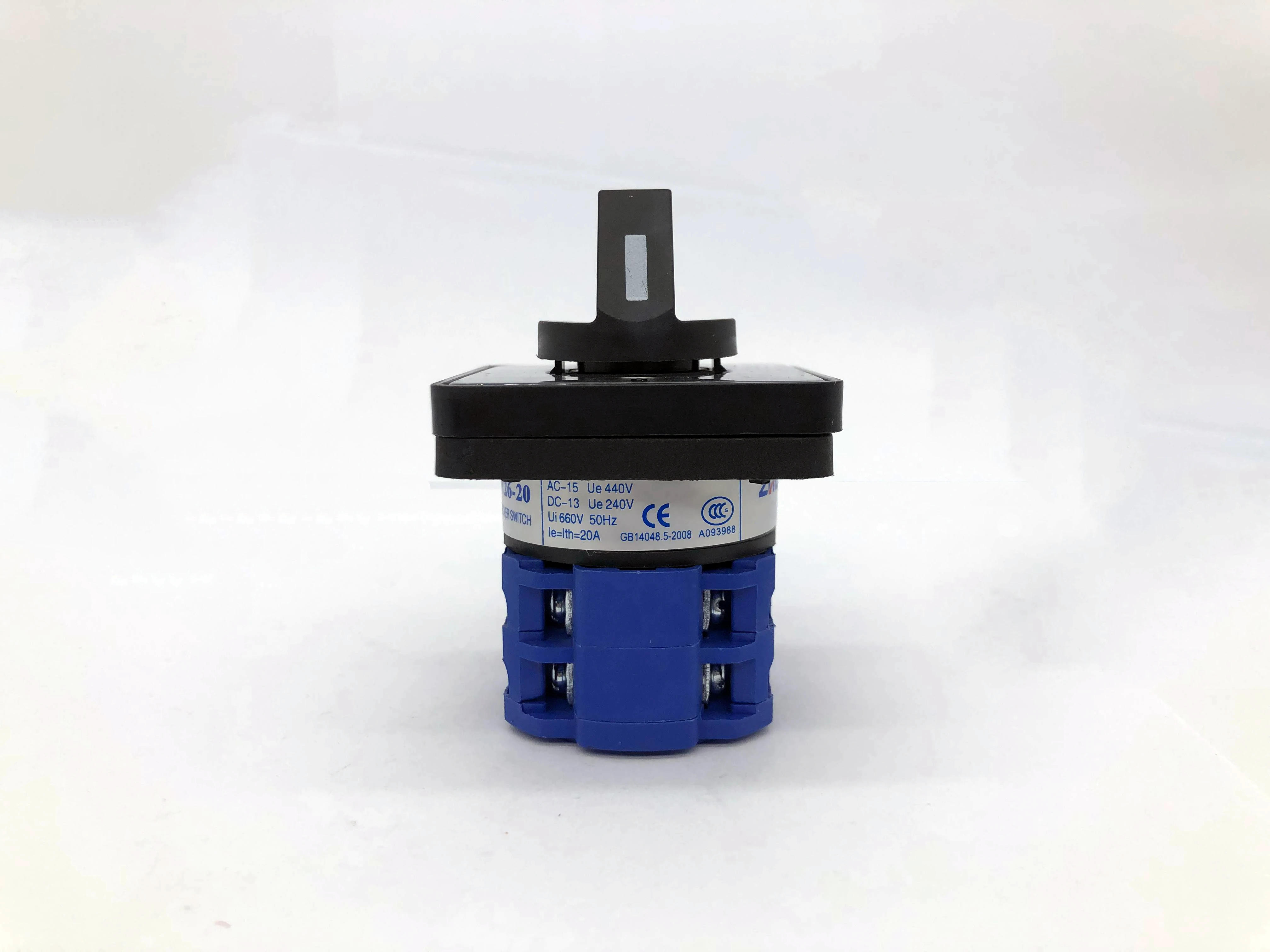 LW26-20 D202 Электрический 2/3/4/6/7 позиционный серебристый контакт 20A 660V 3 полюса
