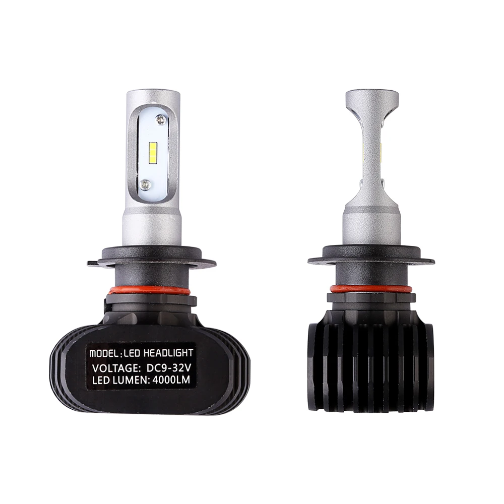 2 шт. авто Led H7 фара 9005 9006 HB3 HB4 головная лампа H4 Hi Lo автомобильная 6500K CSP чип 50 Вт 8000lm