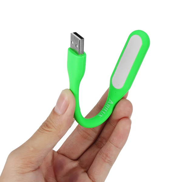 ARILUX Ночник светильник 1 2 Вт Портативный Гибкий мини силиконовый гибкий USB LED лампа