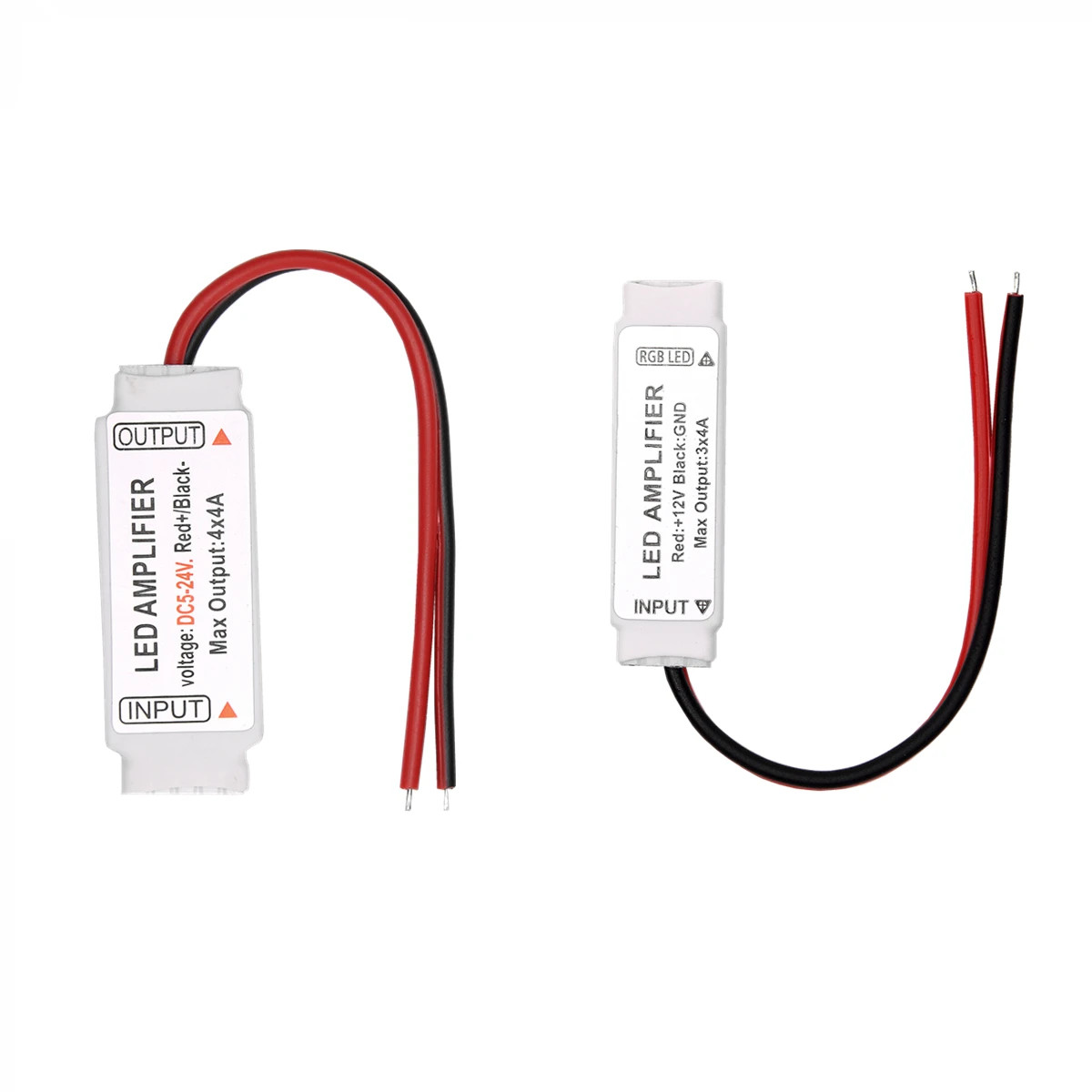 DC 5 24 В мини RGB led усилитель 4A X 4 канальный ультра тонкий портативный повторитель