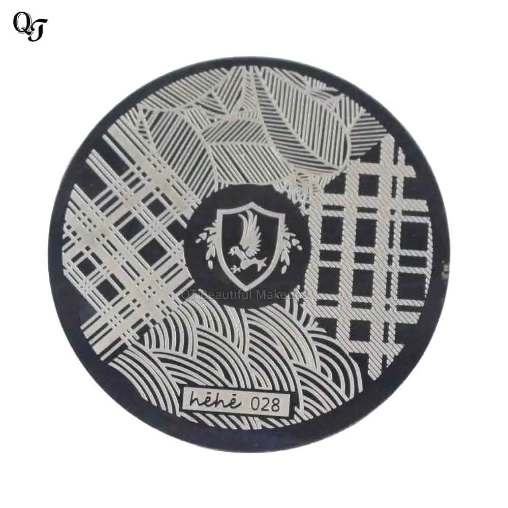 4 красивых дизайна сделай сам штамповка для ногтей пластина полировки шаблоны