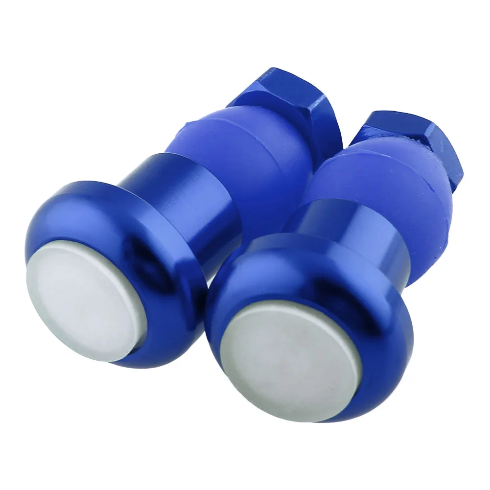 1 пара светодиодных велосипедных огней для руля заглушки в руль велосипеда