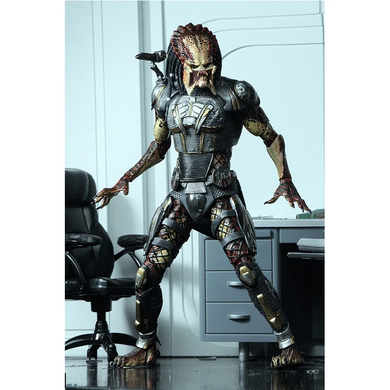 Аниме NECA PREDATOR 2018 moive Городской охотник Хищник совместный подвижный ПВХ Фигурки