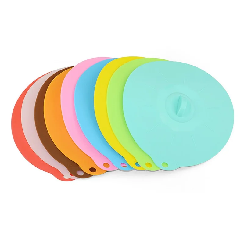 Многофункциональные силиконовые крышки чаши многоразовые всасывания для чашек
