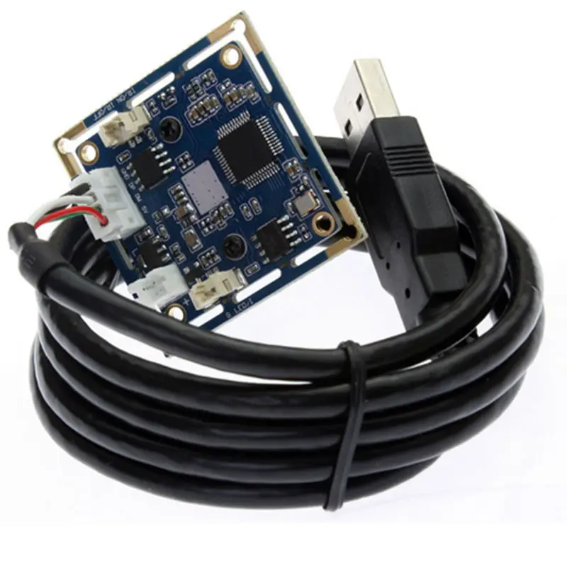 Мини HD CMOS OV9712 MJPEG usb2.0 uvc usb otg внешняя цифровая камера PCB модуль с аудио микрофоном