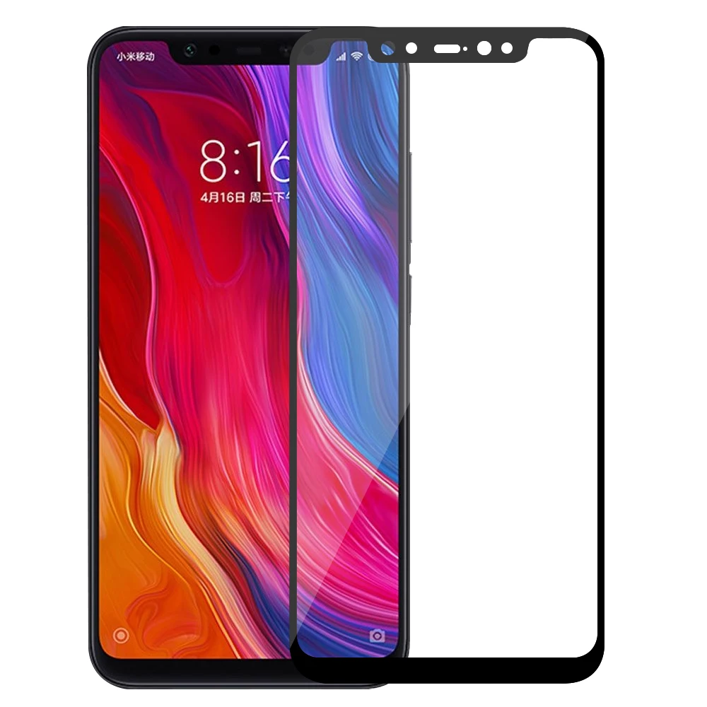 2 шт. Защита экрана для Xiaomi mi max 3 8 mi8 Lite Pocophone F1 Защитное стекло телефона Redmi Note 7 5 6a 6x