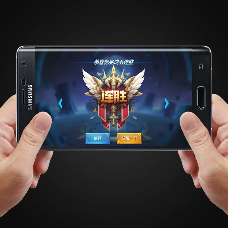 Оригинальная мягкая защитная пленка для экрана из ТПУ samsung Galaxy Note Edge N9150 полная