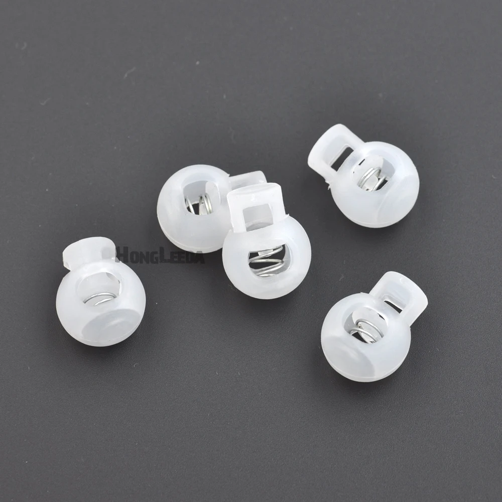 50 шт./лот прозрачные пластиковые круглые шаровые наконечники для фиксации