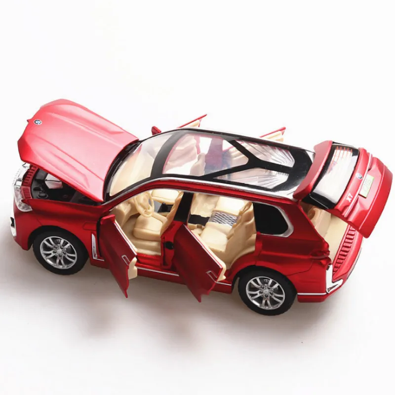 Детский имитационный светильник X7 модель автомобиля из сплава 6 открытых дверей
