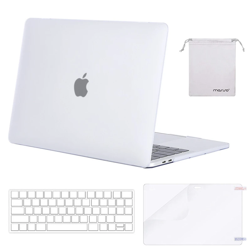 MOSISO матовый чехол для ноутбука Macbook Pro retina Air 11 12 13 15 чехол для New Air 13 A1932 New Pro 13 15 с сенсорной панелью