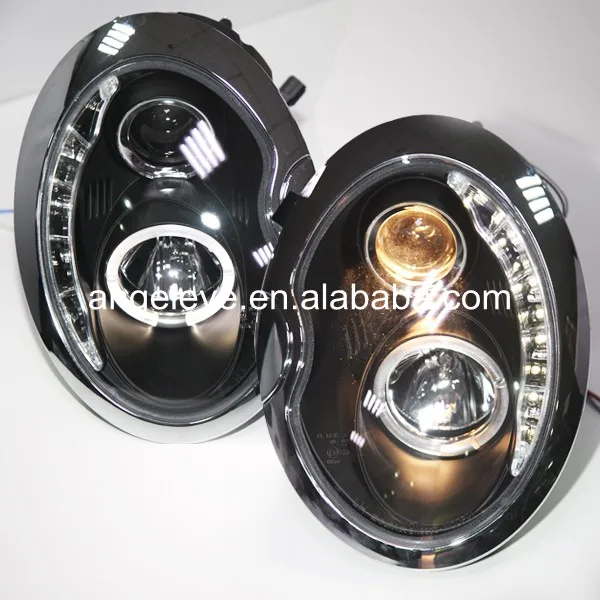 Для BMW для mini cooper LED Angel Eyes головная лампа 2001 2006 года SN|for bmw|led angel eyesmini led |
