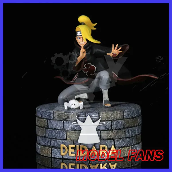 Модели вентиляторов в наличии crazy студийное 40 см высота NARUTO Deidara GK смолы статуя