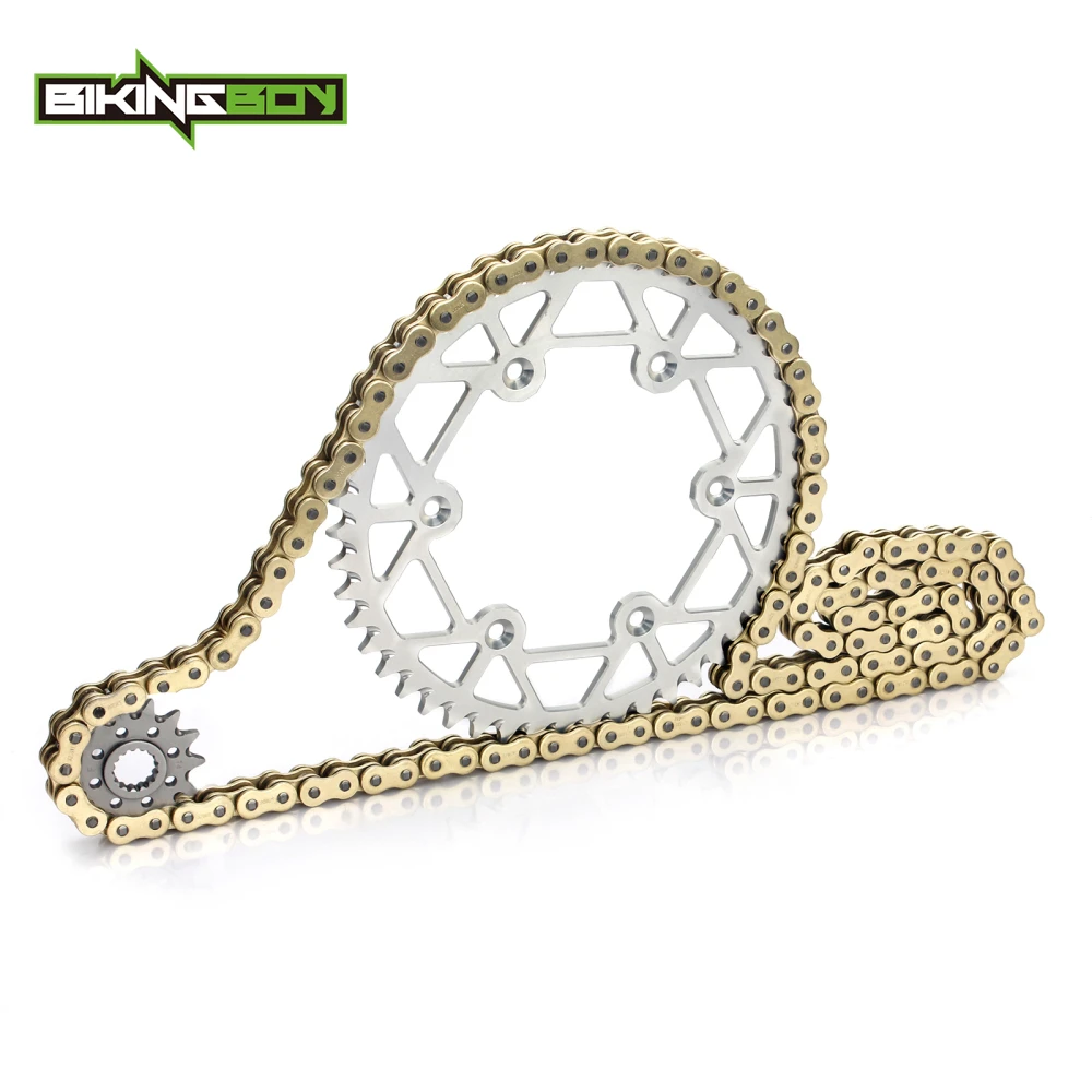 BIKINGBOY для HUSABERG FE 250 13 2014 TE 300 11 14 450 08 Передняя T Задняя звездочка 48T 52T 520 120 звенья X ring