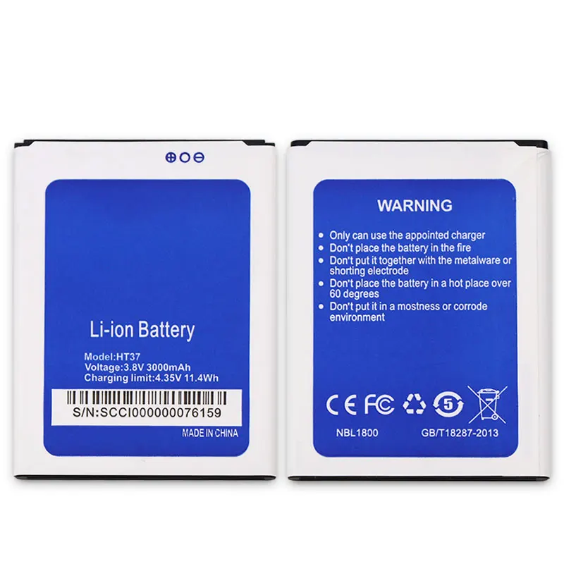 WEIYU 3000mAh Стандартная батарея для телефона с длительным сроком службы запасные
