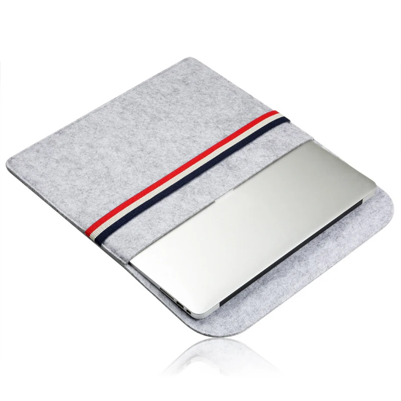 Binful 11 12 13 15 дюймов рукав для ноутбука ультра тонкий шерстяной войлок сумка Macbook Air