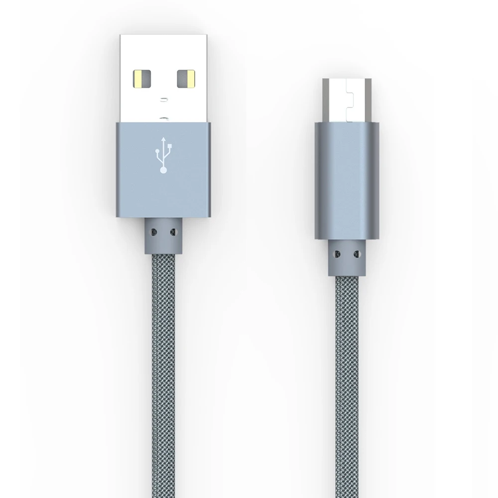 LDNIO Micro Lightning USB кабель для мобильного телефона 1 м Золото Серебро передачи данных