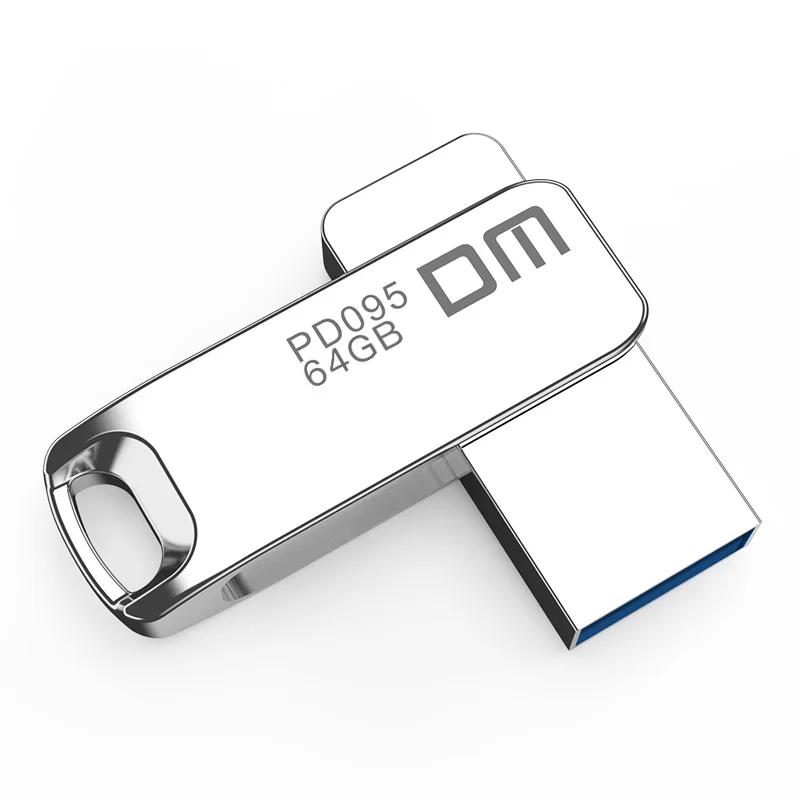 DM PD095 USB флеш накопитель 32 Гб металлический Флешка USB2.0 карта памяти 64 ручка
