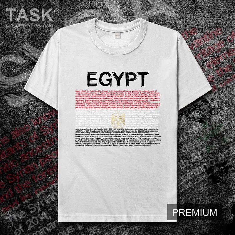 EGY Egyptian EG Мужская футболка Новые Топы Футболка короткий рукав одежда толстовка
