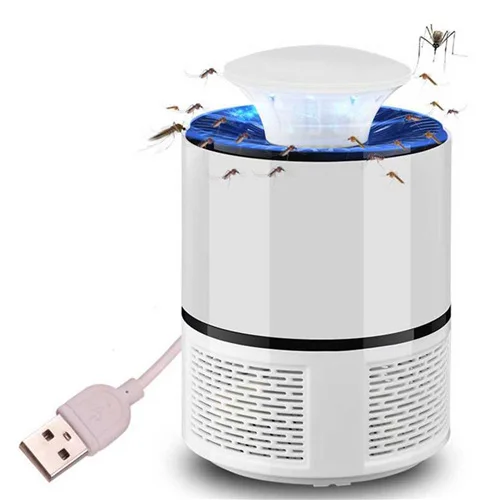 White Nosii USB фотокаталитическое средство от москитов отражающая лампа светодиодный фонарь электронный насекомое-вредитель Управления Ловушка-Отпугиватель инструмент - Цвет: White