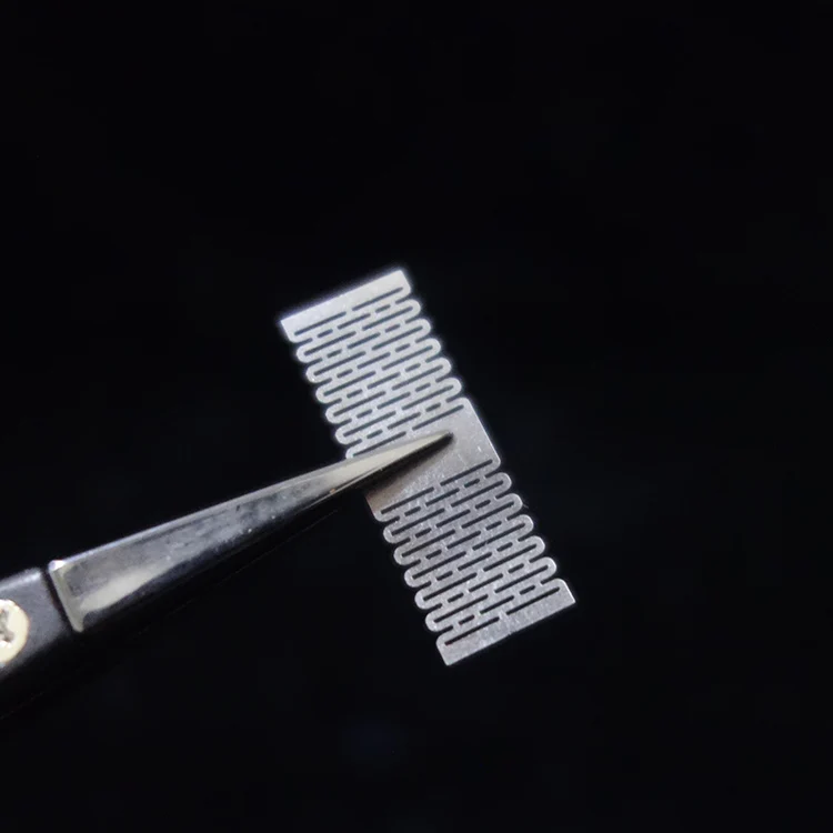 Meshwork Катушка 12 шт. SS316L 0 1 мм A1 для электронной сигареты DIY RDA RTA Vape бак подходит wotofo