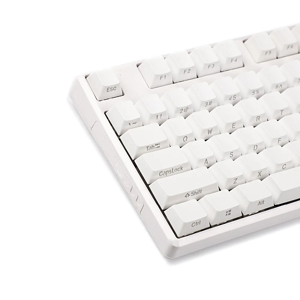 Черный белый PBT Double Shot 104 108 боковая светсветсветсветсветсветсветсветполуполуполуполуполуполуполуполуполупрозрачные брелки с подсветкой для MX Mechanical Keyboard
