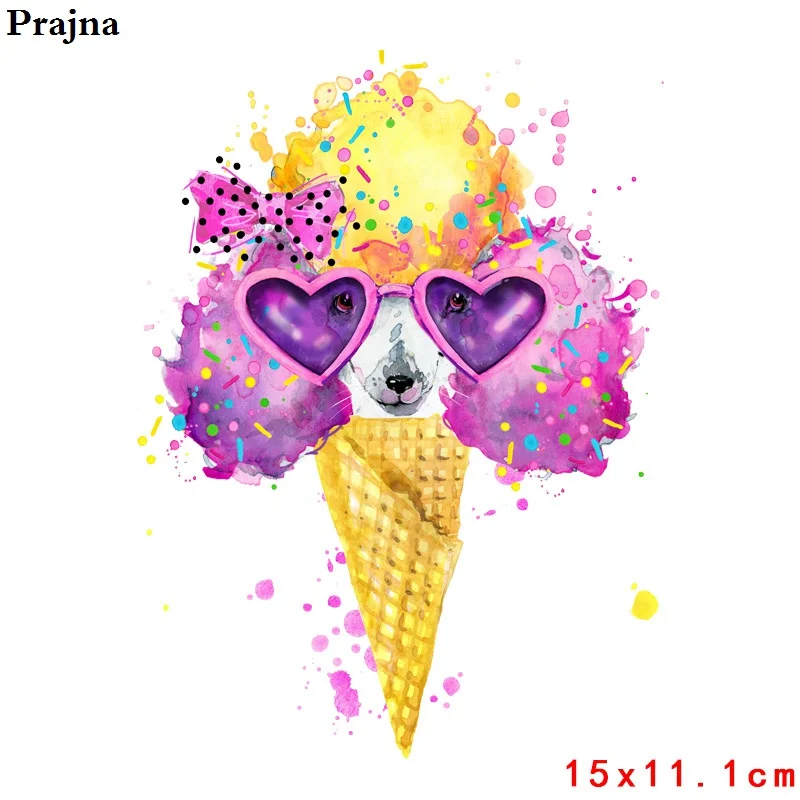 Переводная наклейка Prajna с рисунками из мультфильмов цветка оленя Льва собаки