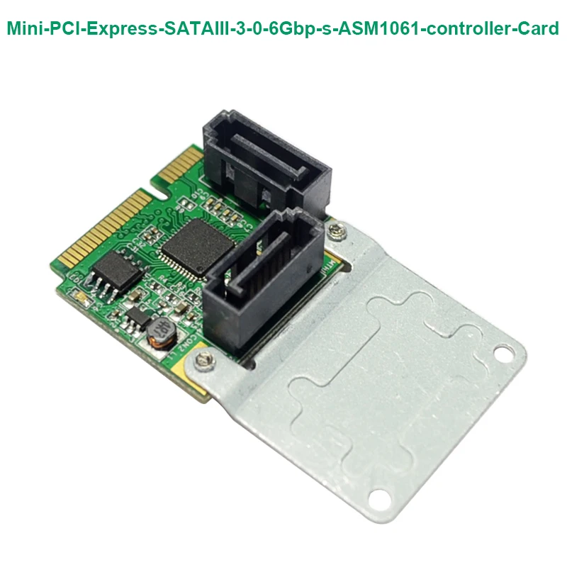 Мини PCI Express SATAIII 3 0 6Gbp/s ASM1061 плата контроллера|Автоматизация зданий| |
