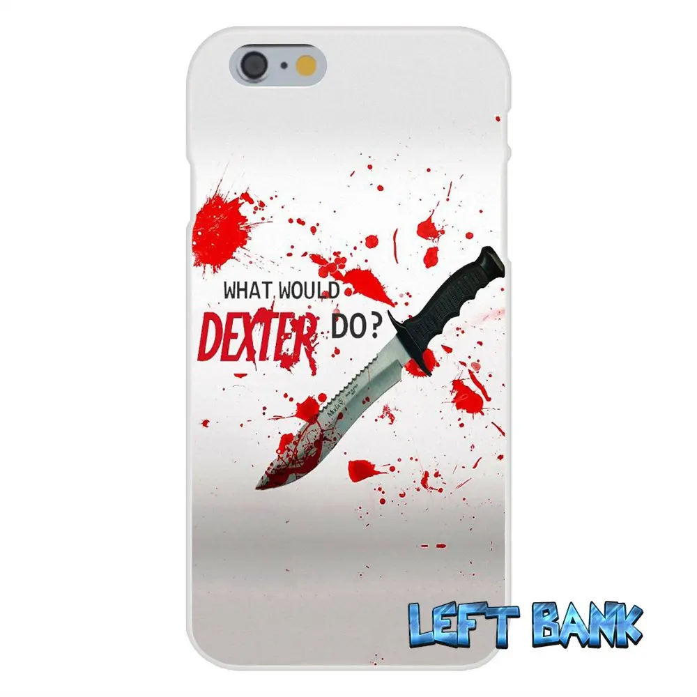 Для iPhone 4 4S 5 5S 5C SE 6 6S 7 Plus минималистичный Dexter season 3 Мягкий Силиконовый ТПУ