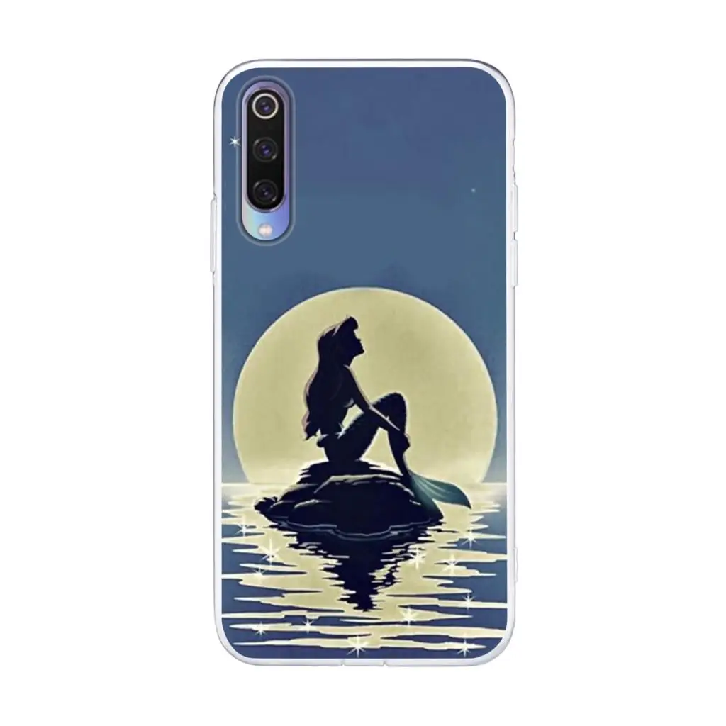 Силиконовый чехол для Xiaomi Mi 9 9se мягкий из ТПУ задней панели телефона бампер