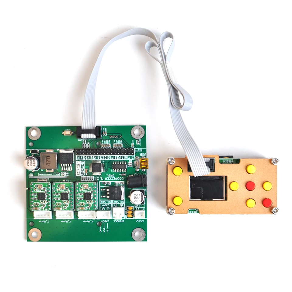 Daedalus CNC GBRL Автономный контроллер Набор 3 оси USB плата контроллера с автономным контроллером для 3018 2418 1610 гравировальный станок