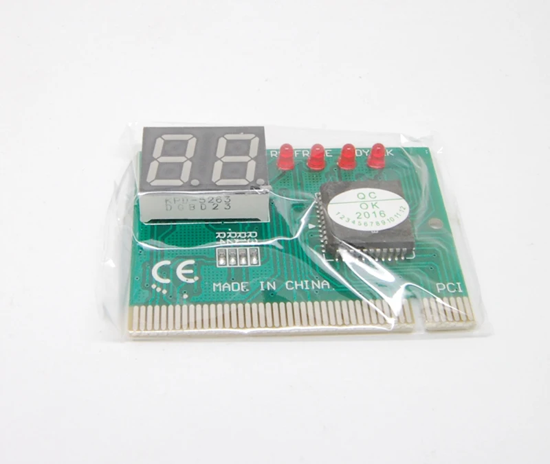 Диагностический анализатор материнской платы PCI 2 значный Анализатор для