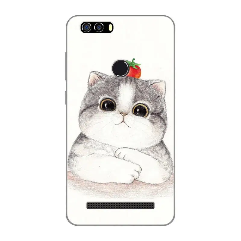 For Leagoo kiicaa Power Case Cover Soft Silicone TPU Drawing Design 5.0 inch Phone Back Funda |
