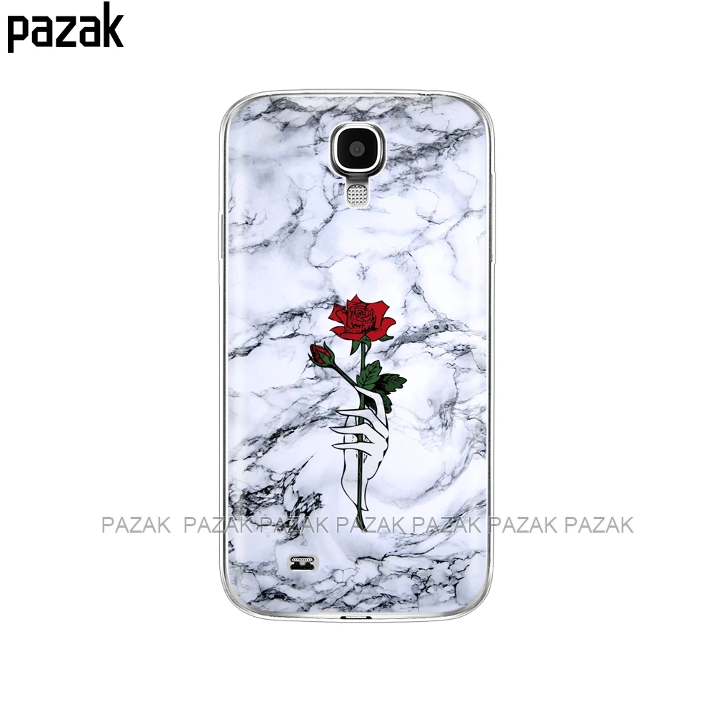 Silicone Soft Case For Samsung Galaxy S4 i9500 TPU Cover For Samsung S4 Phone shell da Hoesje Protective For S 4 phone shell - Цвет: 34294