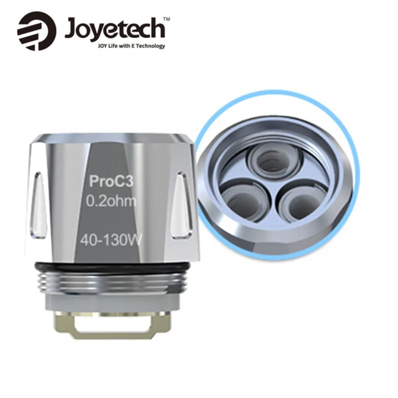 Сменная головка спирали Joyetech ProC3 0 2 Ом DL 5 штук для резервуаров Joye ProCore Aries |