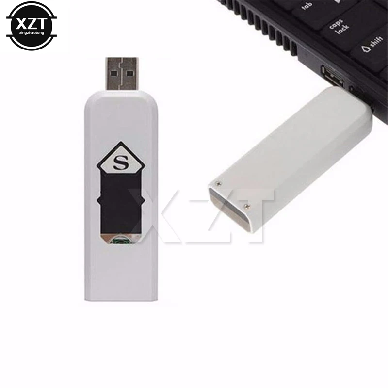 Новинка 1 шт. Usb гаджет электронный Табак Зажигалка для сигар URechargeable без газа USB