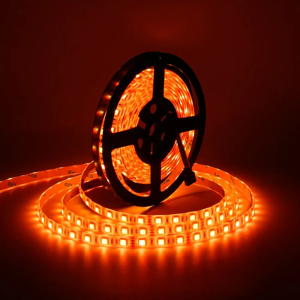 SuperNight SMD 5050 RGB светодиодный светильник s Kit 5 м 60 светодиодный s/M DC 12 В водонепроницаемый гибкий светильник для украшения дома