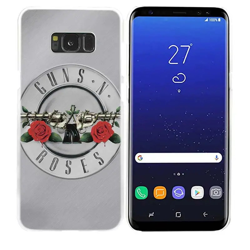 02 Пистолеты n roses хорошее время для samsung Galaxy Note 8 9 M30 M20 M10 S10 S9 S8 плюс S7 S6 Край жесткий пластиковый телефон Чехол - Цвет: 02